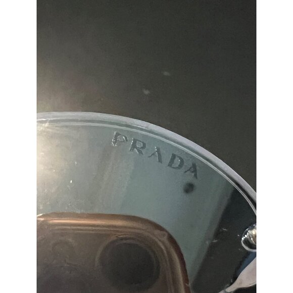 PRADA 36MM Mirrored Round Sunglasses - Picture 11 of 11